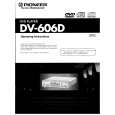 Cover page of PIONEER DV-606D/KC Owner's Manual