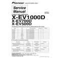 Cover page of PIONEER X-EV1000D/DFXJ Service Manual