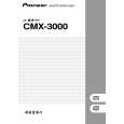 Cover page of PIONEER CMX-3000/NKXJ Owner's Manual