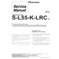 Cover page of PIONEER S-L55-K-LRC Service Manual