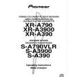 Cover page of PIONEER XRA390 Owner's Manual