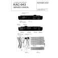 Cover page of KENWOOD KAC943 Service Manual