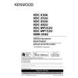 Cover page of KENWOOD KDC-X396 Owner's Manual