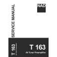 Cover page of NAD T163 Service Manual