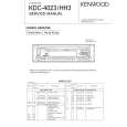 Cover page of KENWOOD KDC4023HH3 Service Manual