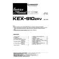 Cover page of PIONEER KEX-910ZRV Service Manual