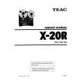 Cover page of TEAC X-20R Service Manual