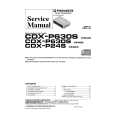 Cover page of PIONEER CDXP630S X1N/ES Service Manual