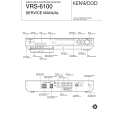 Cover page of KENWOOD VRS6100 Service Manual