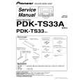 Cover page of PIONEER PDK-TS33/WL5 Service Manual