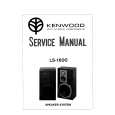 Cover page of KENWOOD LS-1600 Service Manual