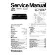 Cover page of TECHNICS SL-PD667 Service Manual