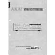 Cover page of AKAI AM-A70 Service Manual