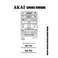 Cover page of AKAI TP750 Service Manual