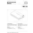 Cover page of SENNHEISER HEV70 Service Manual