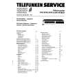 Cover page of TELEFUNKEN 2970/E HIFI Service Manual