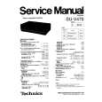 Cover page of TECHNICS SUV470 Service Manual