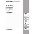 Cover page of PIONEER X-CX505/NAXJ5 Owner's Manual