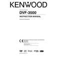 Cover page of KENWOOD DVF-3500 Owner's Manual