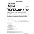 Cover page of PIONEER RMF-V4011 Service Manual