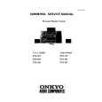 Cover page of ONKYO PTS-507 Service Manual