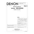 Cover page of DENON DN-D4000 Service Manual