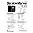 Cover page of TECHNICS SB-X110 Service Manual