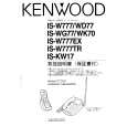 Cover page of KENWOOD IS-W777TR Owner's Manual