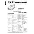 Cover page of AKAI PVMS8 Service Manual