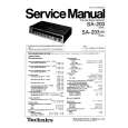 Cover page of TECHNICS SA203/K Service Manual