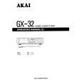 Cover page of AKAI GX-32 Owner's Manual