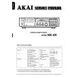 Cover page of AKAI GX-52 Service Manual