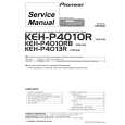 Cover page of PIONEER KEH-P4010R/XIN/EW Service Manual