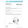 Cover page of SENNHEISER MZW 2002 Owner's Manual