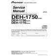 Cover page of PIONEER DEH-1750/XU/GS Service Manual