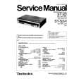 Cover page of TECHNICS STS2/K Service Manual