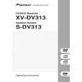 Cover page of PIONEER XV-DV313/LFXJN Owner's Manual