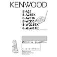 Cover page of KENWOOD IS-WG35 Owner's Manual