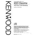 Cover page of KENWOOD KDC-C602 Owner's Manual