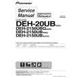 Cover page of PIONEER DEH-20UB/XS/UC Service Manual