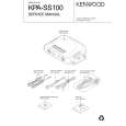 Cover page of KENWOOD KPASS100 Service Manual