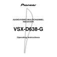 Cover page of PIONEER VSX-D638-G Owner's Manual
