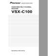 Cover page of PIONEER VSX-C100-K/MYXU Owner's Manual