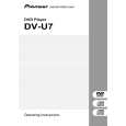 Cover page of PIONEER DV-U7 Owner's Manual