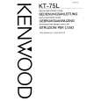 Cover page of KENWOOD KT-75L Owner's Manual