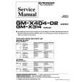 Cover page of PIONEER GMX40402 X1R/EW Service Manual