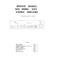 Cover page of NAD 3020 Service Manual