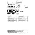 Cover page of PIONEER RS-A1 Service Manual