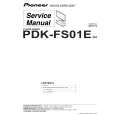 Cover page of PIONEER PDK-FS01E/E6 Service Manual