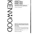 Cover page of KENWOOD KRC-610 Owner's Manual